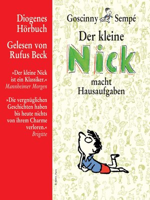 cover image of Der kleine Nick macht Hausaufgaben